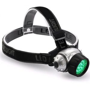 HEAD LED- LUCE VERDE DA TESTA (BATTERIE NON INCLUSE)- AIRONTEK