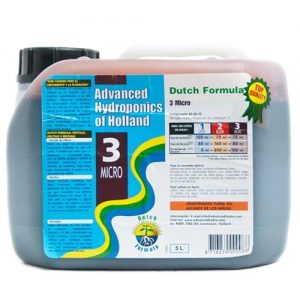 DUTCH FORMULA MICRO 5 L- ADVANCED HYDROPONICS B.V