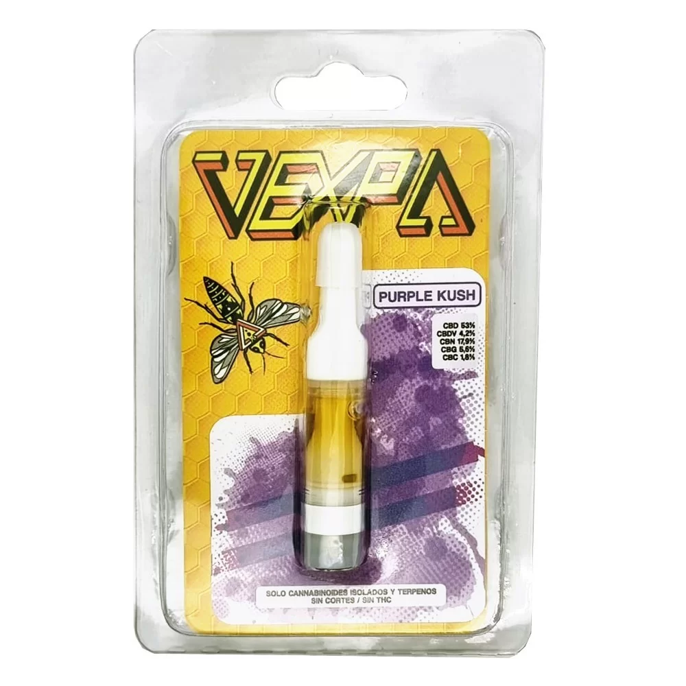 PURPLE KUSH CARTUCCIA DA 0,5 ML 53% CBD- VEXPA