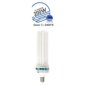 G- SHOCK 200W GROW- LAMPADA CFL BASSO CONSUMO- 6400°K- CULTILITE