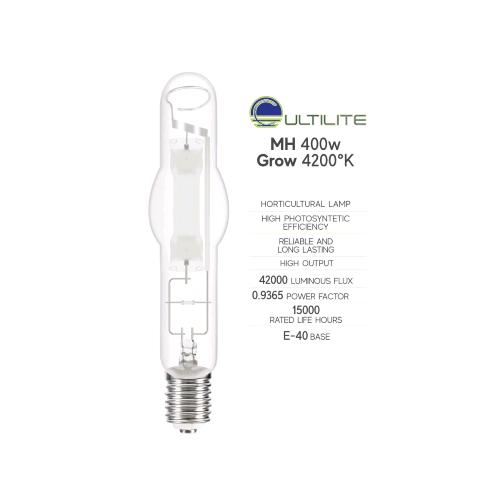 BULBO MH GROW 4200°K- 400W- CULTILITE - immagine 2