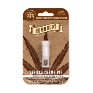 VANILLA CREME PIE FEM 5 SEMI- HUMBOLDT SEED COMPANY